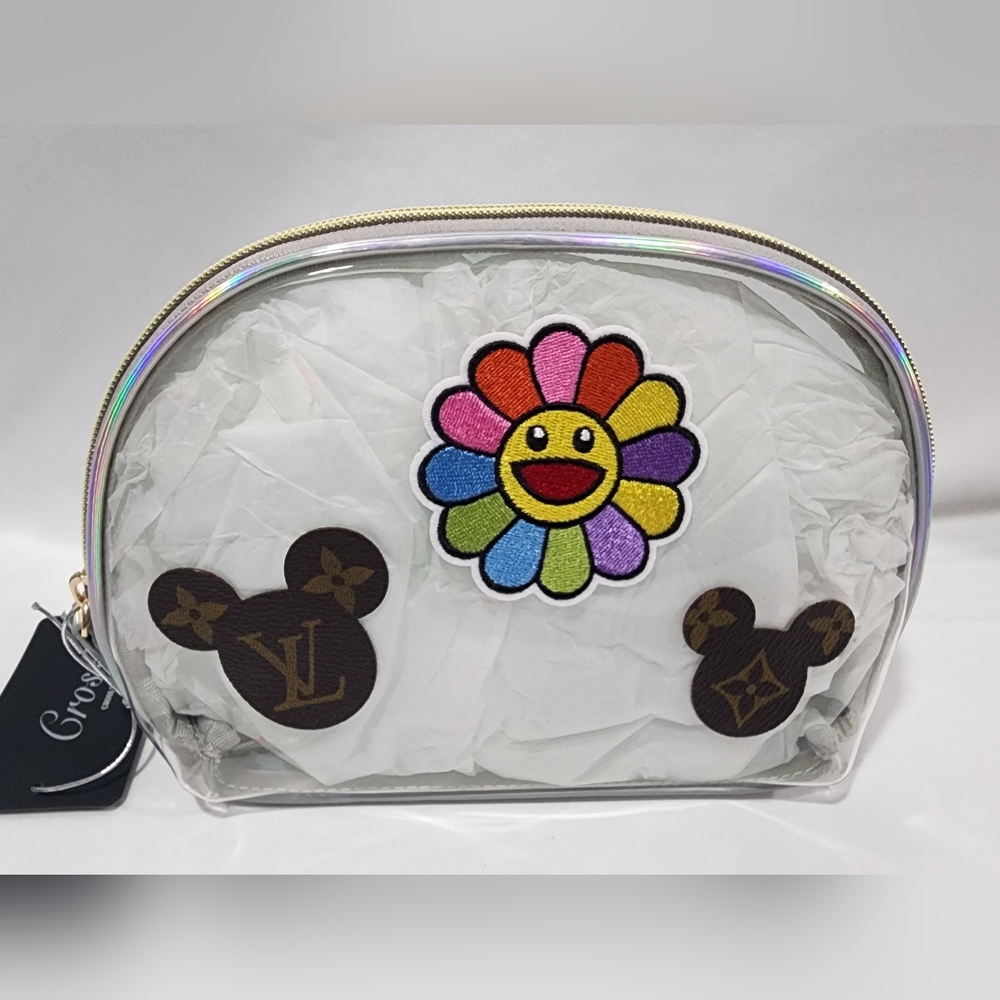 Louis Vuitton Mickey Marakami Holographic Silver Cosmetic Bag - Picture 8 of 11